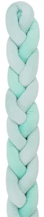 Плетеная боковая защита KikkaBoo Mint (толщина 12 см), 180 см foto