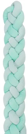 Плетеная боковая защита KikkaBoo Mint (толщина 15 см), 180 см foto