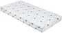 Saltea pentru patut KikkaBoo Siesta Stars Grey, 120x60x10 cm