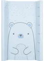 Saltea pentru infasat tare KikkaBoo Bear with me Blue, 70x50 cm