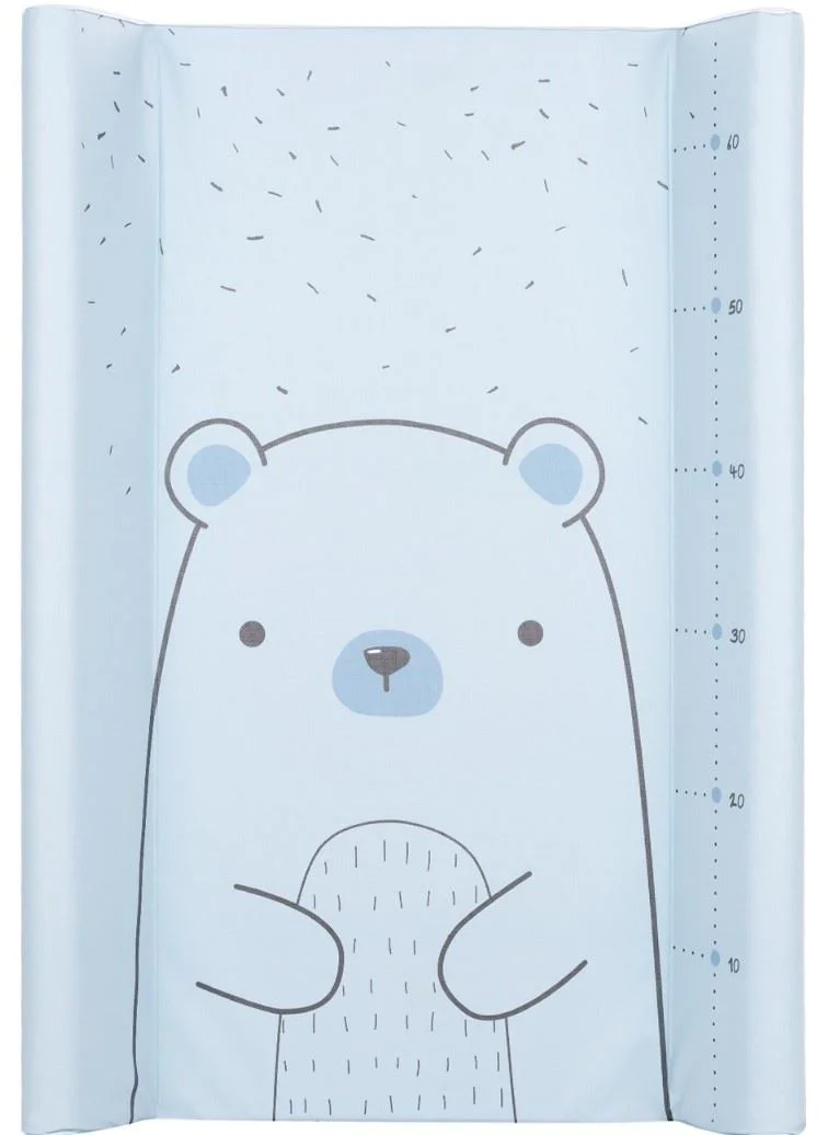 Пеленальный коврик KikkaBoo Bear with me Blue, 80x50 см