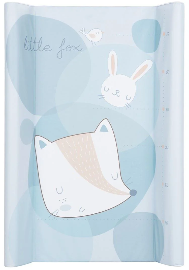 Saltea pentru infasat moale KikkaBoo Little Fox, 80x50 cm