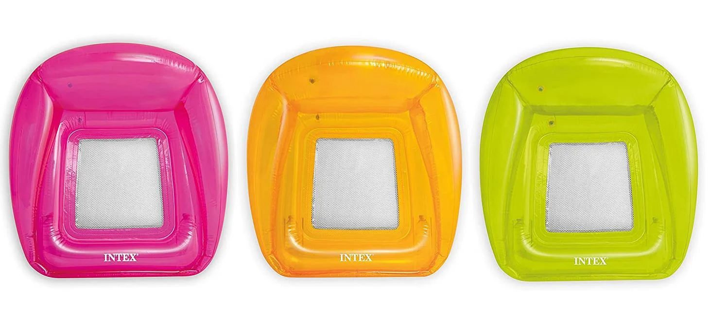 Fotoliu gonflabil pentru inot Intex, 104x102 cm