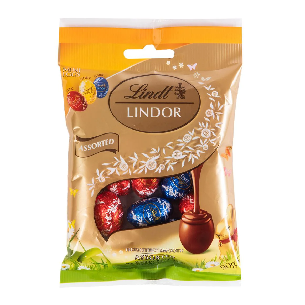 Шоколадные яйца Lindt в ассортименте, 90 г