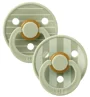 Set 2 suzete rotunde din latex BIBS Studio Colour Pin - Sage Mix (6-18 luni) foto
