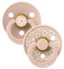 Set 2 suzete rotunde din latex BIBS Studio Colour Jasmine - Blush Mix (0-6 luni) foto