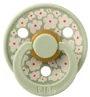 Suzeta rotunda din latex BIBS Studio Colour Jasmine Field - Sage (0-6 luni) foto