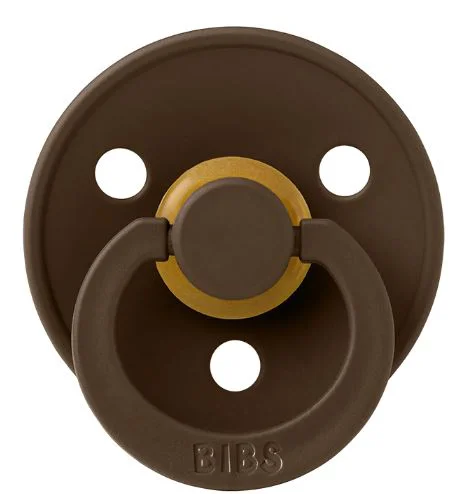 Suzeta rotunda din latex BIBS Mocha (0-6 luni) foto