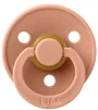 Suzeta rotunda din latex BIBS Peach (0-6 luni) foto
