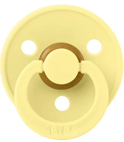 Suzeta rotunda din latex BIBS Sunshine (0-6 luni) foto