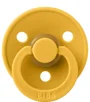 Пустышка круглая латексная BIBS Honey Bee (0-6 мес.) foto