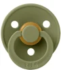 Suzeta rotunda din latex BIBS Olive (0-6 luni) foto