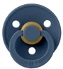 Suzeta rotunda din latex BIBS Steel Blue (0-6 luni) foto