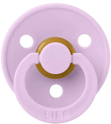Suzeta rotunda din latex BIBS Violet Sky (0-6 luni) foto