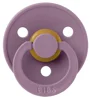 Suzeta rotunda din latex BIBS Mauve (0-6 luni) foto