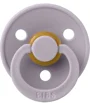 Suzeta rotunda din latex BIBS Fossil Grey (0-6 luni) foto