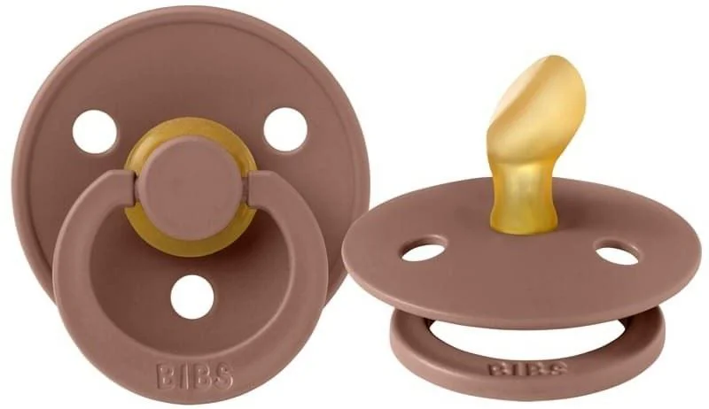 Suzeta anatomica din latex BIBS Woodchuck (0-6 luni) foto