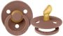 Suzeta anatomica din latex BIBS Woodchuck (0-6 luni) foto