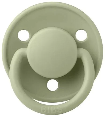 Suzeta rotunda din latex BIBS De Lux Sage (6-18 luni) foto