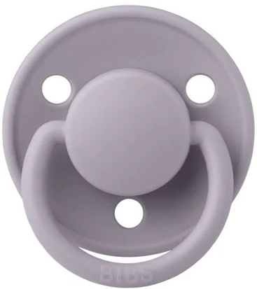 Suzeta rotunda din latex BIBS De Lux Fossil Grey (6-18 luni) foto