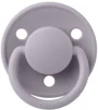 Suzeta rotunda din latex BIBS De Lux Fossil Grey (6-18 luni) foto