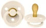 Suzeta simetrica din latex BIBS Colour Ivory (0-6 luni) foto