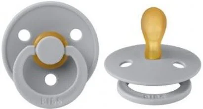 Suzeta simetrica din latex BIBS Colour Cloud (0-6 luni) foto