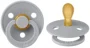 Suzeta simetrica din latex BIBS Colour Cloud (0-6 luni) foto