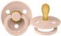 Suzeta simetrica din latex BIBS Colour Blush (0-6 luni) foto