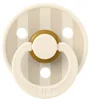 Пустышка круглая латексная BIBS Studio Colour Block - Ivory Vanilla (6-18 мес.) foto
