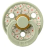 Suzeta rotunda din latex BIBS Studio Colour Jasmine Field - Sage (6-18 luni) foto