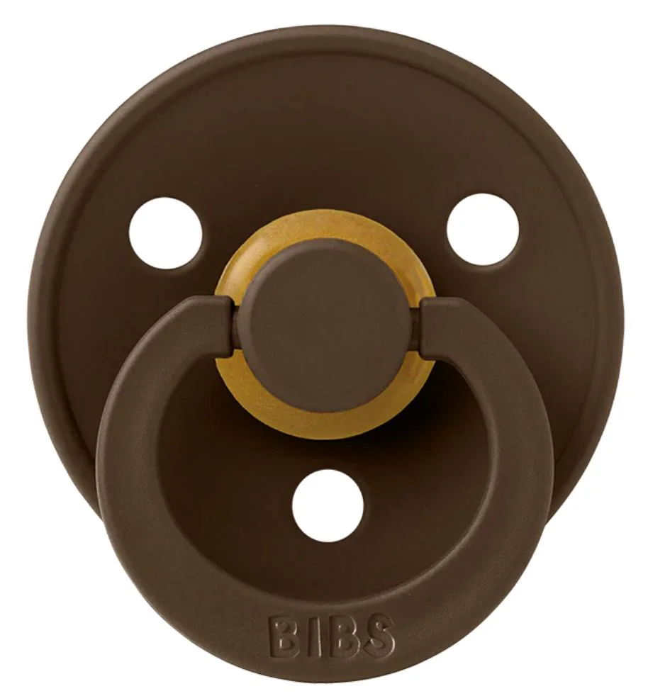 Suzeta rotunda din latex BIBS Mocha (6-18 luni) foto