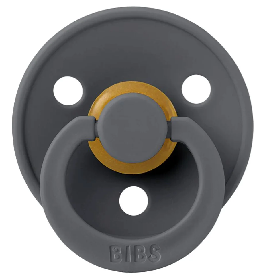 Suzeta rotunda din latex BIBS Iron (6-18 luni) foto