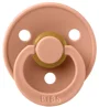 Suzeta rotunda din latex BIBS Peach (6-18 luni) foto