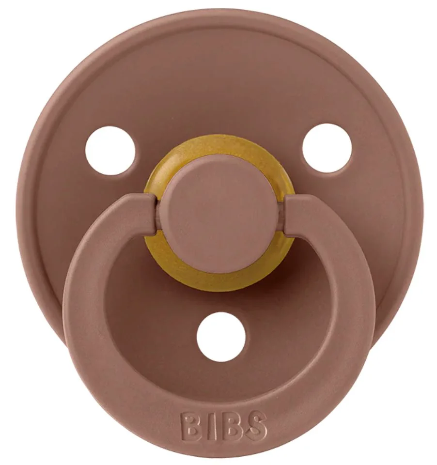 Suzeta rotunda din latex BIBS Woodchuck (6-18 luni) foto