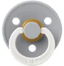 Suzeta rotunda din latex BIBS Glow Cloud (6-18 luni) foto
