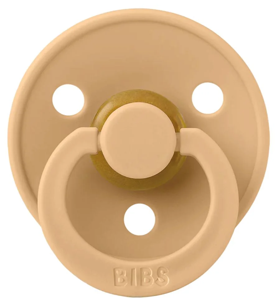 Suzeta rotunda din latex BIBS Desert Sand (6-18 luni) foto