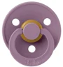 Suzeta rotunda din latex BIBS Mauve (6-18 luni)