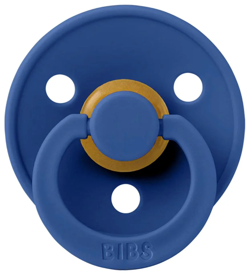 Suzeta rotunda din latex BIBS Cornflower (6-18 luni) foto