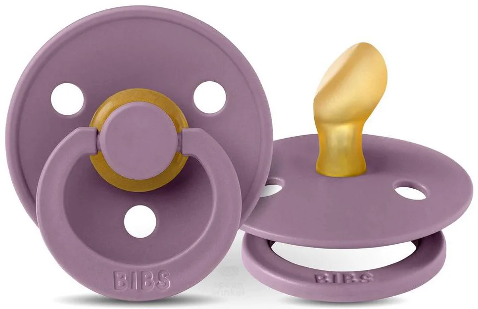 Suzeta anatomica din latex BIBS Mauve (6-18 luni) foto