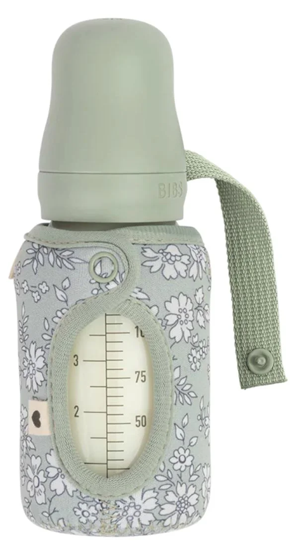 image for Husa pentru biberon din sticla BIBS LIBERTY Small - Capel Sage foto