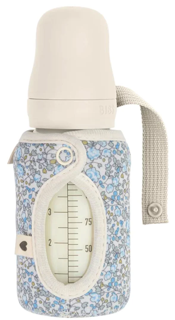 image for Husa pentru biberon din sticla BIBS LIBERTY Small - Eloise Ivory foto