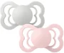 Set 2 suzete simetrice din silicon BIBS Supreme Haze/Blossom (6-18 luni) foto
