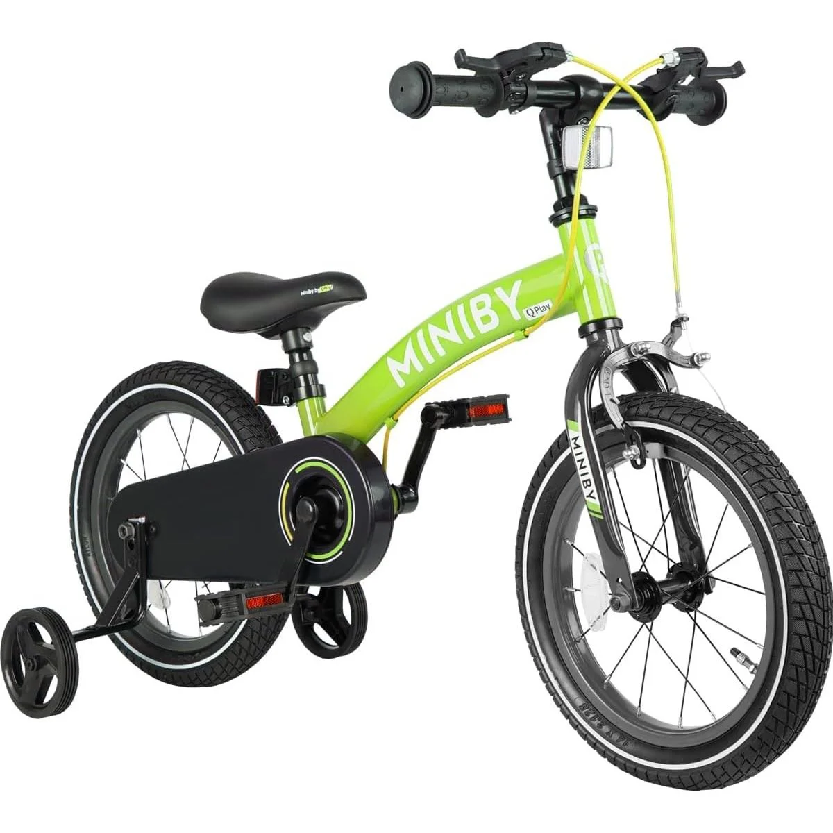 Bicicleta pentru copii 3 in 1 Qplay Miniby Green 14'