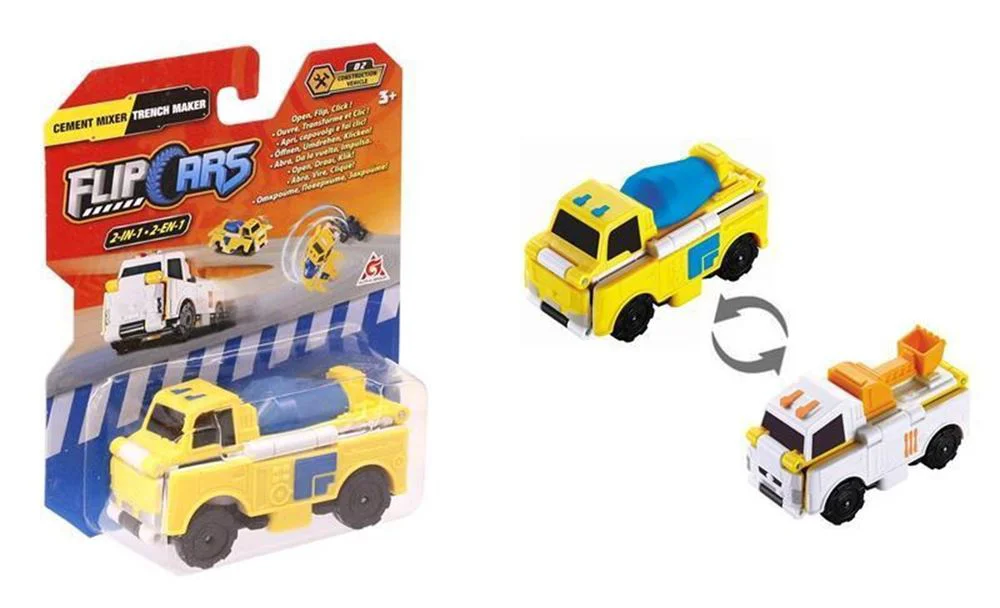 Masina transformer Make it Real Flip Cars foto