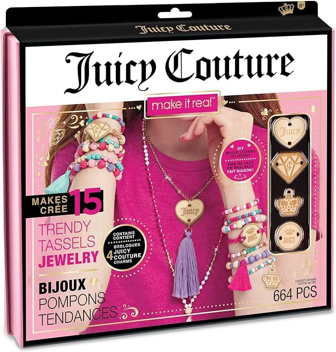 Творческий набор Make It Real Juicy Couture Trendy Tassels Jewelry