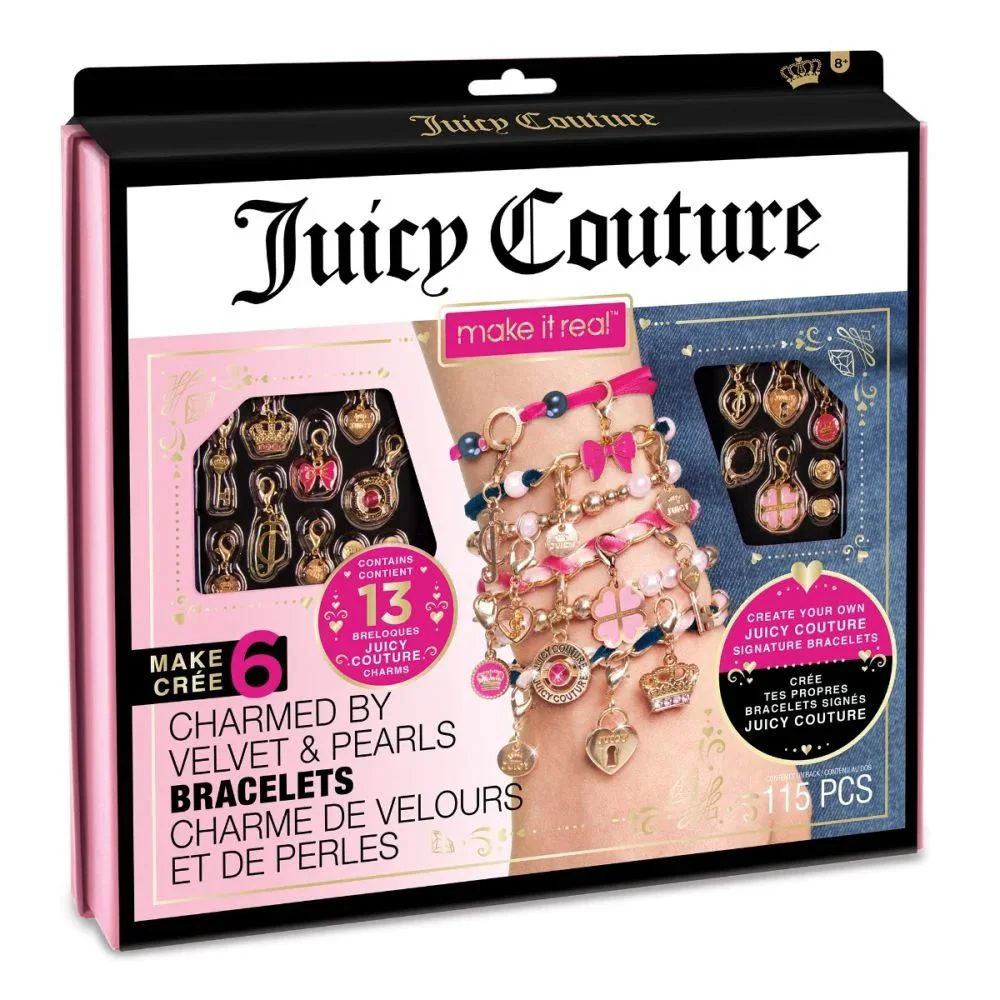 Set de creatie Make It Real Juicy Couture Charmed By Velvet & Pearls