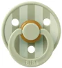 Suzeta rotunda din latex BIBS Studio Colour Stripes - Sage (0-6 luni) foto