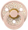 Suzeta rotunda din latex BIBS Studio Colour Jasmine Field - Blush (6-18 luni) foto
