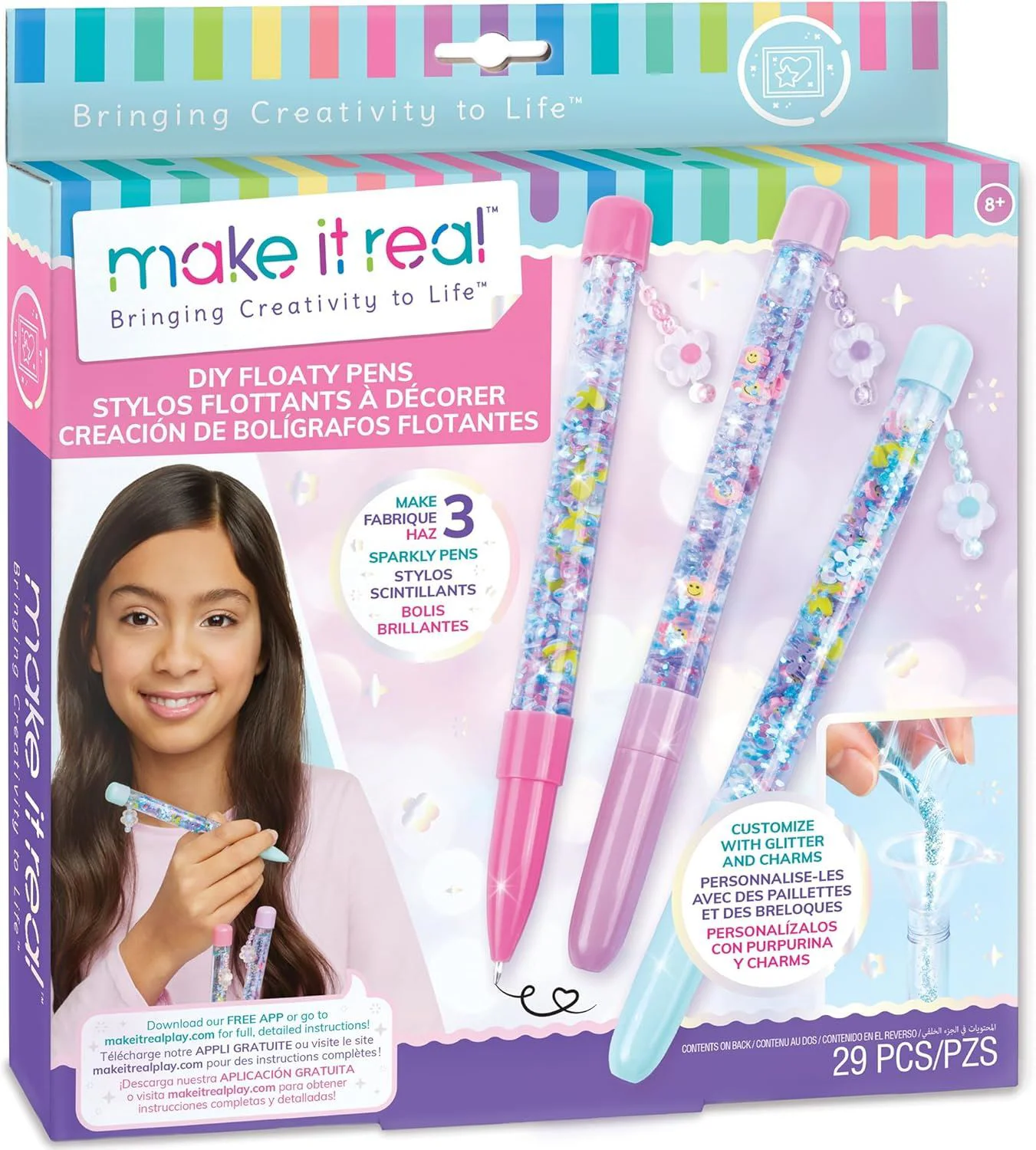 Творческий набор Make It Real Floaty Pens